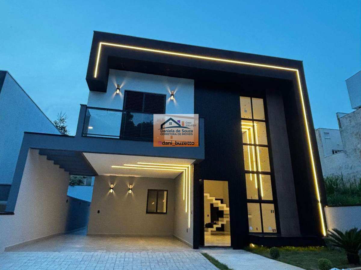 Sobrado em condomínio à venda com 3 quartos, 159m² - JD. Promeca,Várzea Paulista